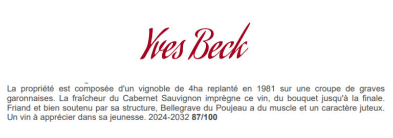 chateau-bellegrave-du-poujeau-2020-avis-yves-beck