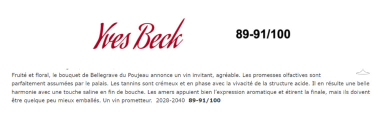 chateau-bellegrave-du-poujeau-2022-avis-yves-beck